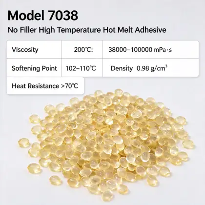7038 Non-foaming High-Temperature Edge Banding Glue Pellets
