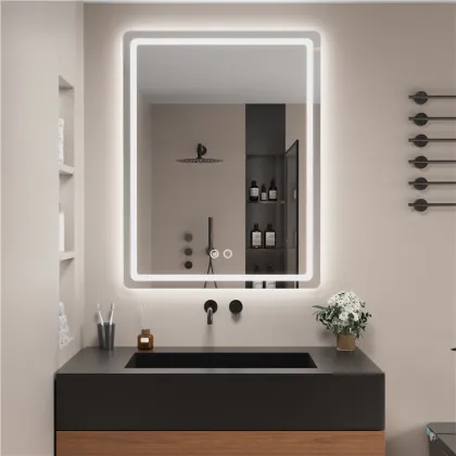 Waterproof Backlight LED Bath Mirrors for Modern Bathroom