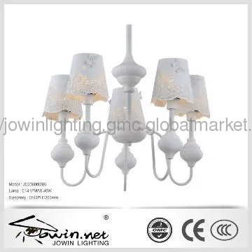 Modern White Iron Chandelier