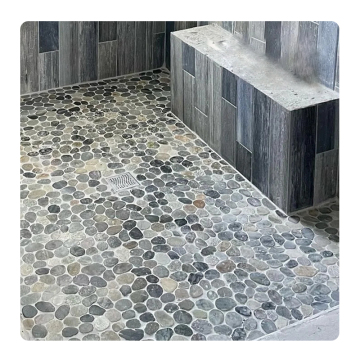 Natural Red River Stone Tiles for Floor, Wall, and Home Décor