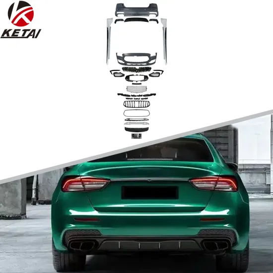 High-Quality Trofeo Style PP ABS Car Bumper Kit for Maserati QUATTROPORTE 2014+