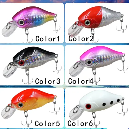 MISTER LURE 60mm 8g Wobbler Swimbait Fish Lure Crank Bait Minnow Fishing Lures