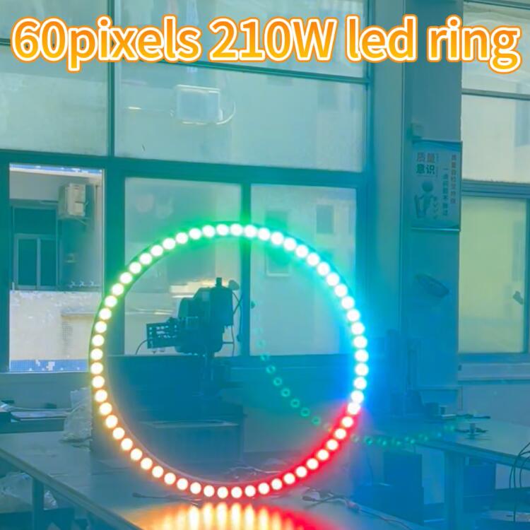 DMX RGB LED Ring Stage Light