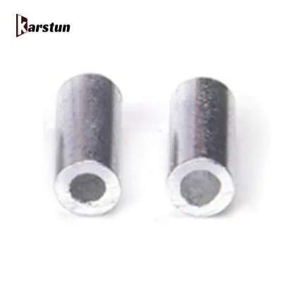 Aluminum Sleeve Fishing Gear Accessories for River, Lake, Stream, and Ocean Boat Fishing