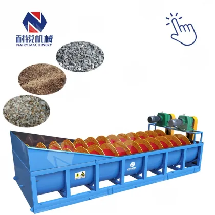 Spiral Washing Machine for River Sand, Gravel, Chrome, Tin, and Iron Ore Mining