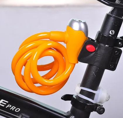 Tonyon colorful bicycle cable lock agent