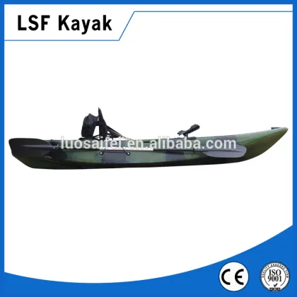 single kayak no inflatable LLDPE fishing kayak canoe