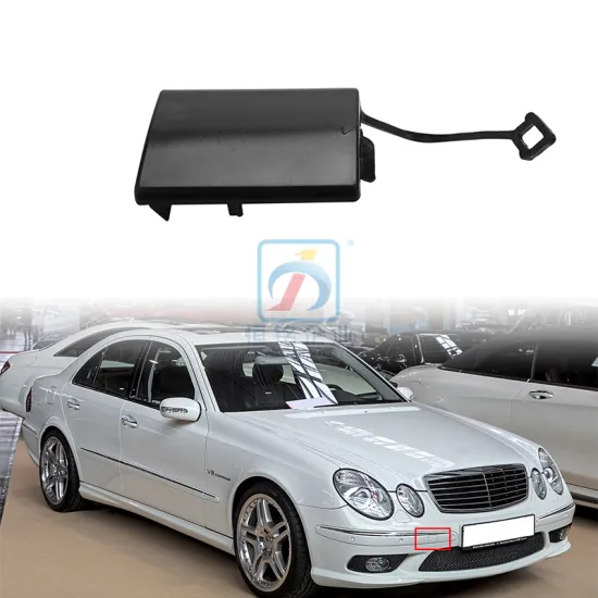 2007-2008 Mercedes Benz E Class W211 Rear Bumper Tow Eye Hook Cap Cover