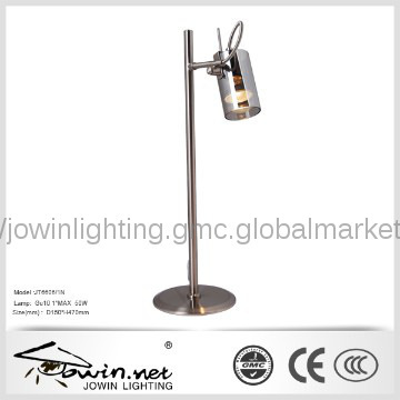 Modern simple glass table lamp for kids reading room