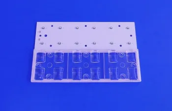 12w Cree Led Array Lens Transparent Pmma 93% Transmittance
