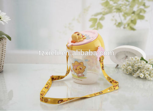 food-grade PP eco-friendly plastic cartoon popcorn bucket with lid 8507 1600ml