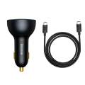 China Multi-Port Fast Charge Car Charger C+C+U 160W Manufactory