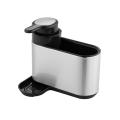 Caddy de fregadero de acero inoxidable con organizador de fregadero de cocina