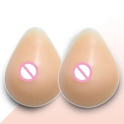 Medical-Grade Silicone Breast Implants Prosthetic Bra with Nipple for Breast Cancer Patients
