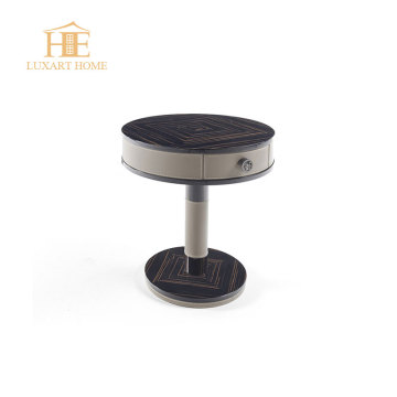 Modern Rectangle Small Black Marble Coffee Table for Living Room - Factory Direct Sale