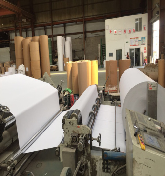 Vente chaude Matt White Imprimable Plotter Paper Rolls with Glue
