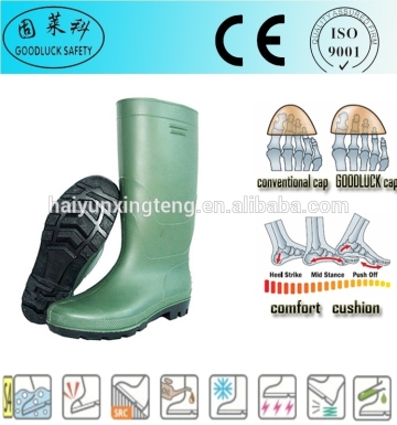 Wearproof Safety Gumboots Rubber Cheap Gumboots