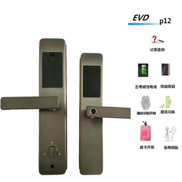 fingerprint  password door lock