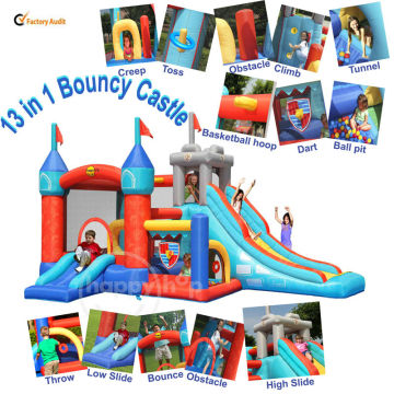 Happyhop bouncy castle 9021--multi-function 13 in 1 Bouncy Castle