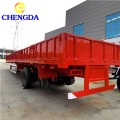 3 axles side wall semi trailer