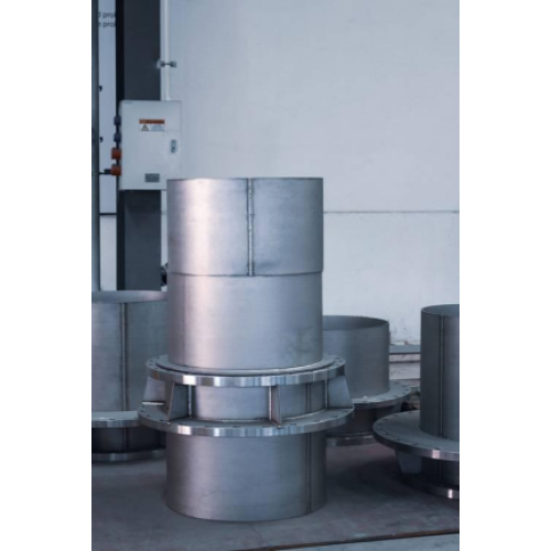 Цилиндровая часть больших промышленных сосудов под давлением