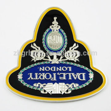 metal custom enamel car emblem and logo