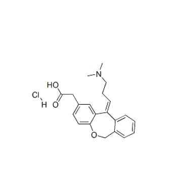 抗アレルギー薬および抗ヒスタミン剤薬OLOPATADINE HCL 140462-76-6