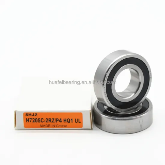 SHJZ Precision Bearing H7205C-2RZ/P4-HQ1-UL High Precision Angular Contact Ball Bearing