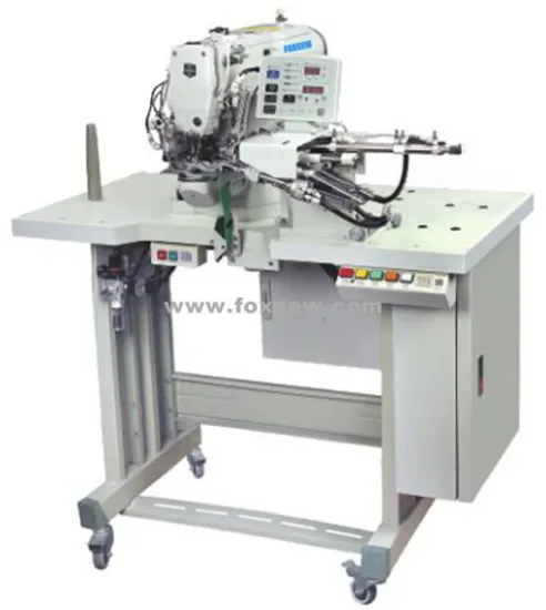 Automatic Belt Loop Attaching Bar tacking Sewing Machine