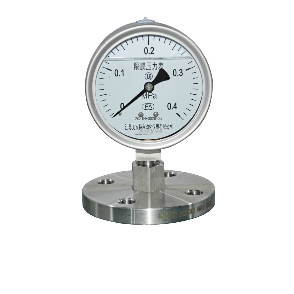 Diaphragm pressure gauge