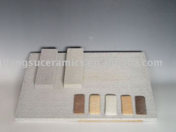 Foamed ceramic brick Light weight heat insulation foamed brick absorb vibration and noise small tile