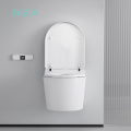 Slimme badkamer muur op hangende auto spoelen intelligent toilet