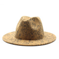 Blowler personalizzato Bowler Jazz Felt Wool Fodora Hat