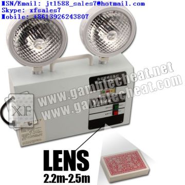 XF brand emergency Lights IR camera marked poker cheat