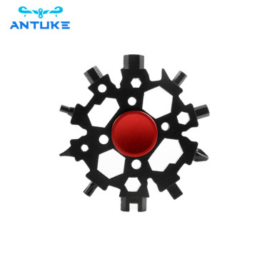 23-in-1 Fingertip Gyroscope Snowflake Multi-Function Screwdriver for Outdoor Camping Survival