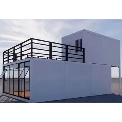 Expandable Prefabricated Houses with Integrated Bathroom and Kitchen: Factory Supply