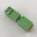 2pin spring male to female pluggable terminal block