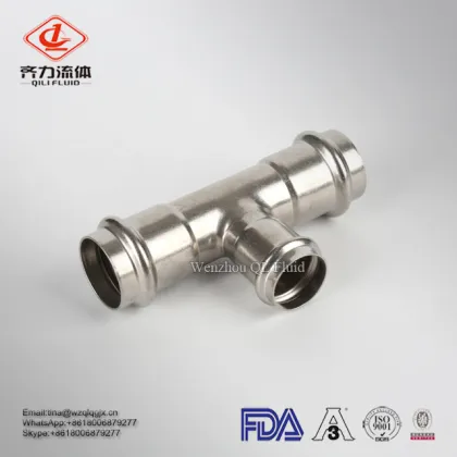 Sanitary Equal Coupling Connection Joint Pipe Fittings