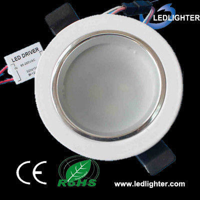 Super Bright Warm White 5w 220v Led Recessed Down Light With Ce, Rohs For Hotel / Restaurant