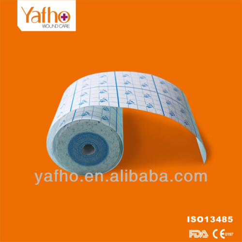 Hypoallergenic nonwoven dressing cover roll Sports fixation retention Stretch tape