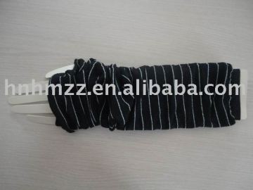 Stripe women's long arm warmer