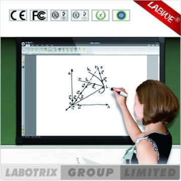 White Black Interactive Whiteboard Dry Erase For School Teaching