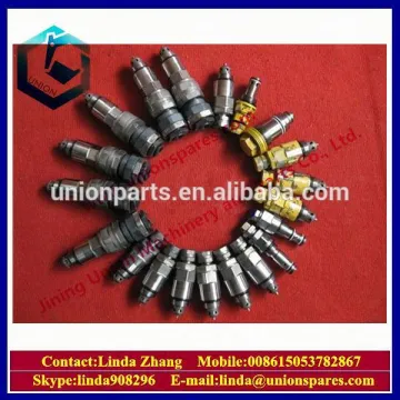 Factory price excavator small hydraulic control safety valve 6D95 6D102 engine PC200-6 main relief valve for Komatsu