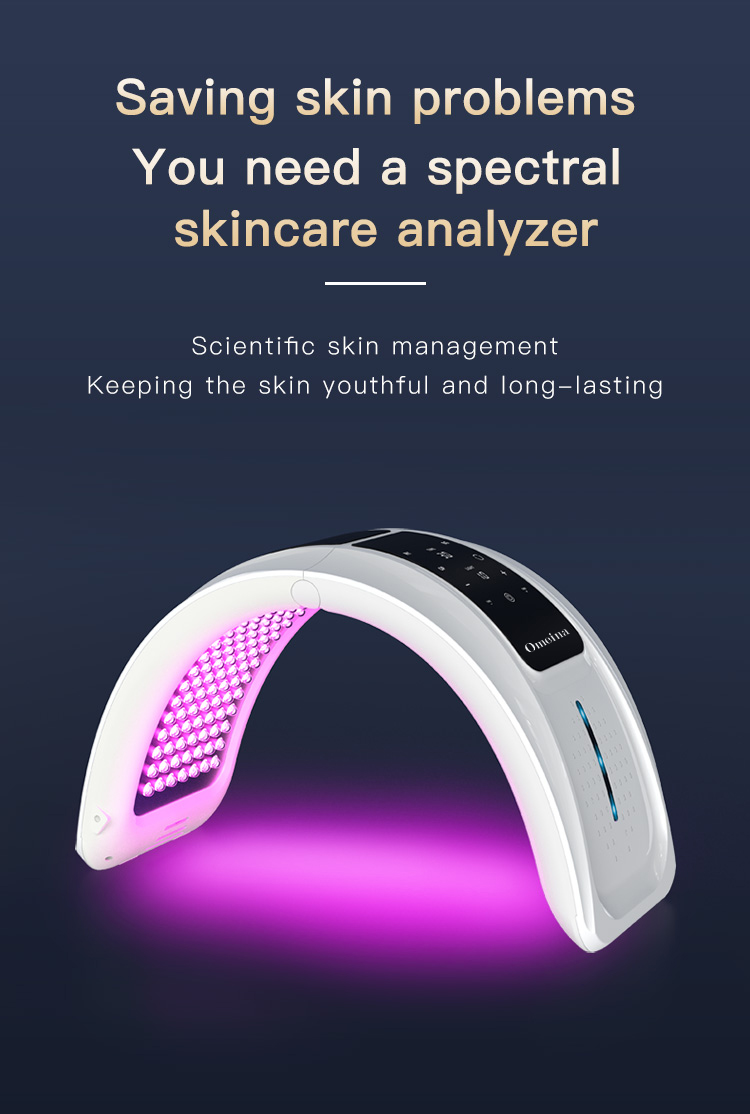 7 Color PDT LED Face Mask Light Therapy Machine Skin Rejuvenation Beauty Instrument