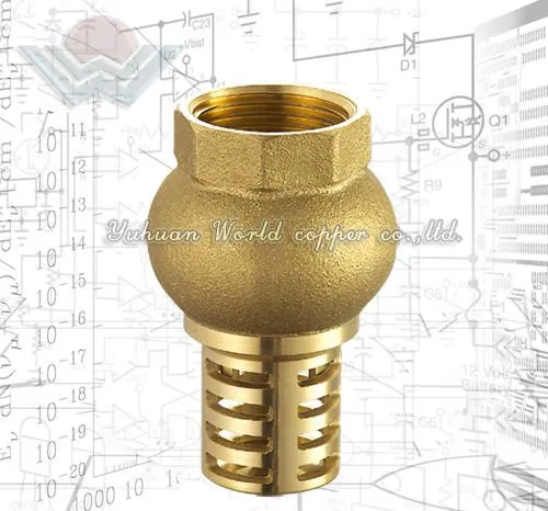 Brass Foot Valve