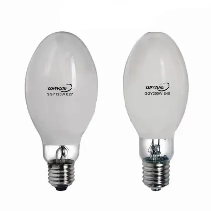 China Supplier High Pressure Sodium Lamps with Strong Fog Penetration GGY175W E40 Mercury Vapour Lamps