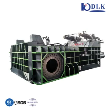 Hydraulikabfälle Metallstahl -Ballenmaschine