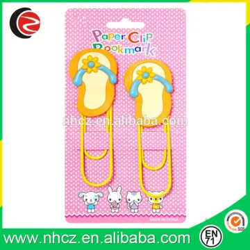 Slipper paper clips