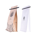 biogradable flat bottom coffee bags with valve