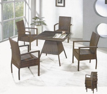 tables and chairs used for restaurant